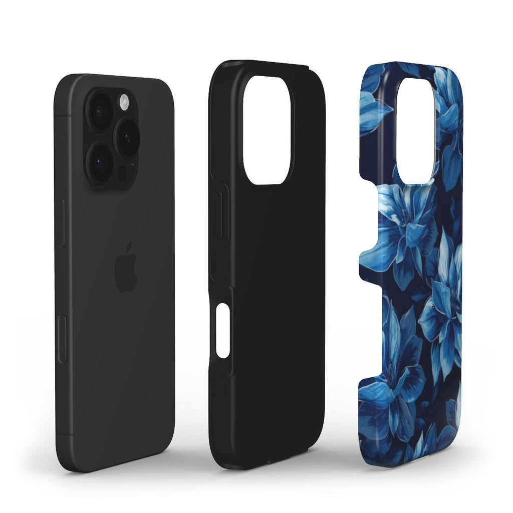 Midnight Bloom- Tough Phone Case